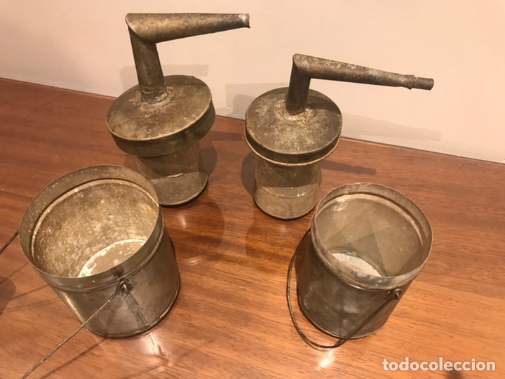 Antig&uuml;edades: Pareja de antiguos carbureros - Foto 2