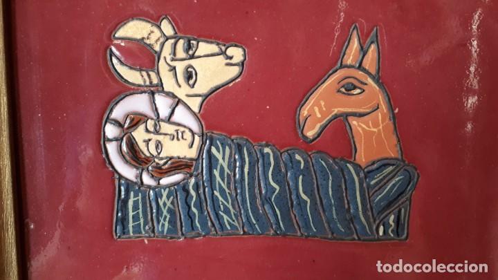 Antig&uuml;edades: NACIMIENTO. AZULEJO. - Foto 1