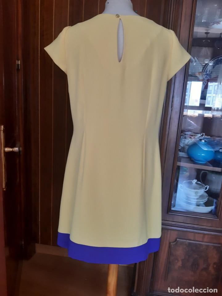 Antig&uuml;edades: BONITO VESTIDO AMARILLO TALLA 44 - Foto 3