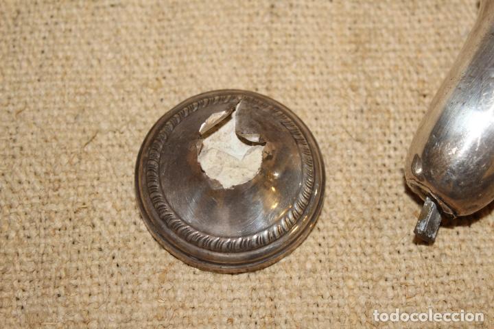 Antig&uuml;edades: salero de plata - Foto 4