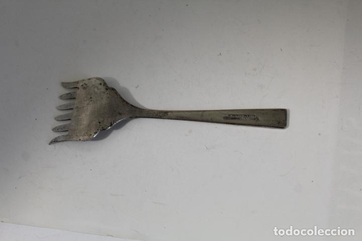 Antig&uuml;edades: tenedor plateado silver plated - Foto 1