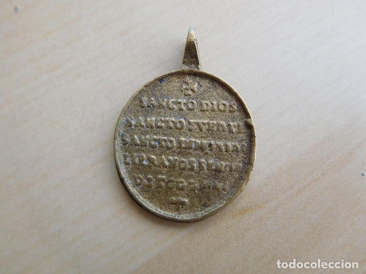 Antig&uuml;edades: Medalla de bronce siglo XVIII - Foto 2