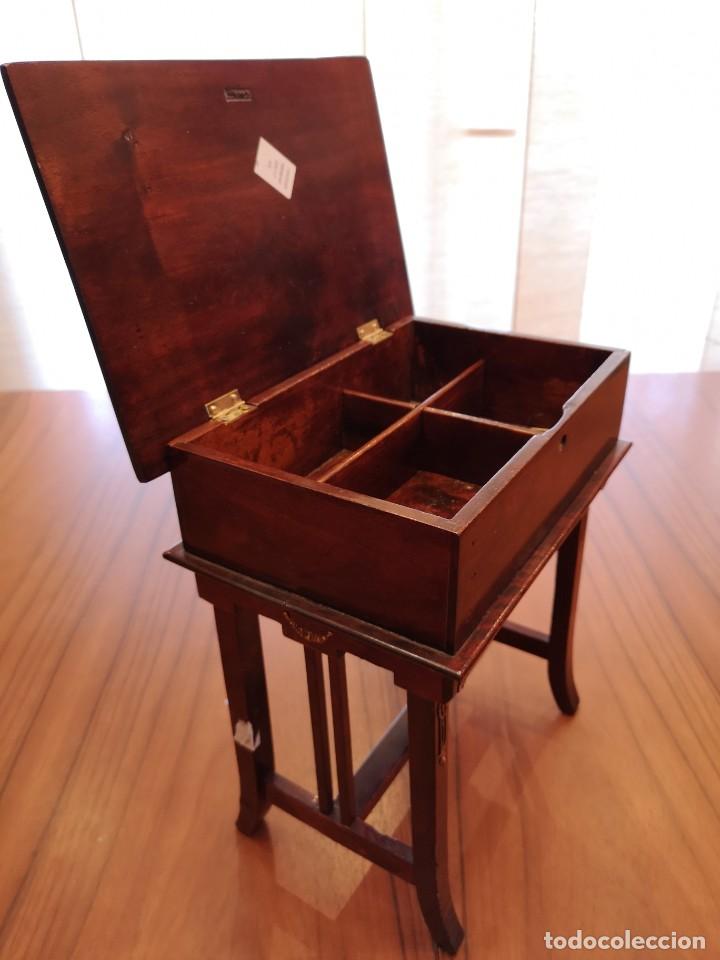 Antig&uuml;edades: Antigua caja joyero - Foto 3