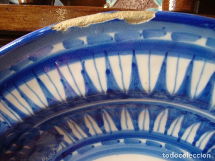 Antig&uuml;edades: antiguo plato de ceramica - Foto 2