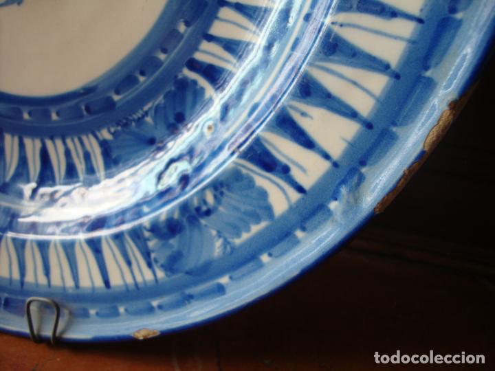 Antig&uuml;edades: antiguo plato de ceramica - Foto 4