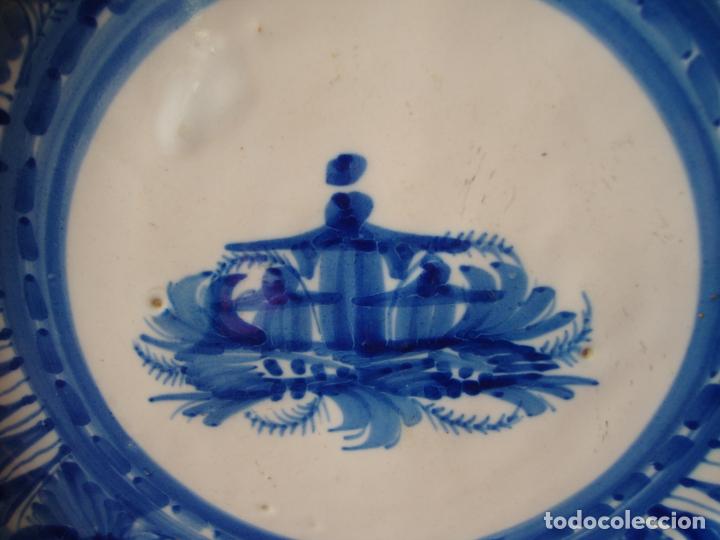Antig&uuml;edades: antiguo plato de ceramica - Foto 5