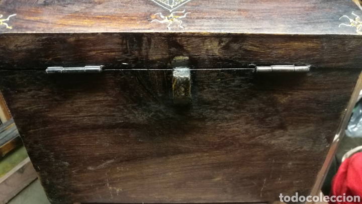Antig&uuml;edades: PRECIOSO BAULITO MADERA - Foto 9
