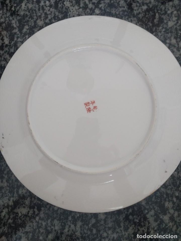 Antig&uuml;edades: 2 platos MACAO geishas, con sello - Foto 8