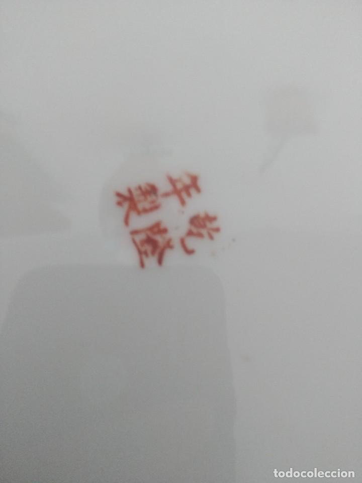 Antig&uuml;edades: 2 platos MACAO geishas, con sello - Foto 9