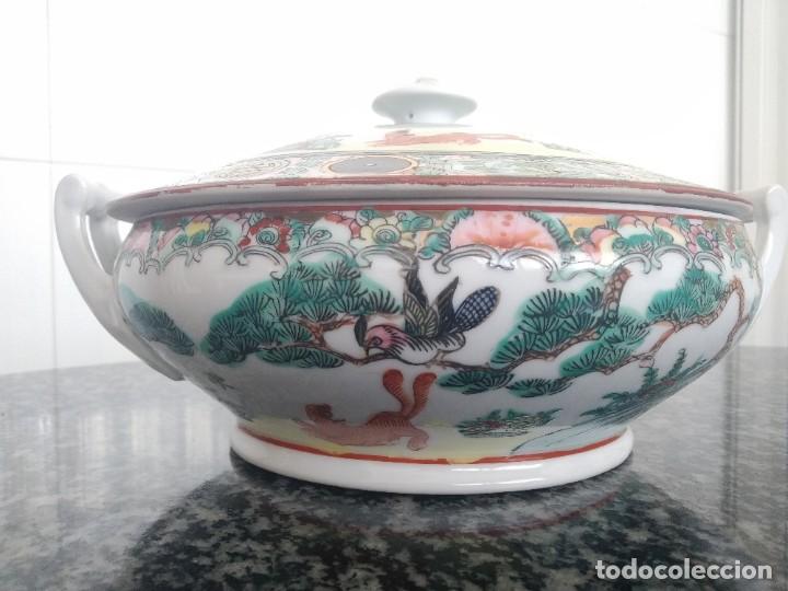 Antig&uuml;edades: Sopera con fuente MACAO con sello - Foto 6