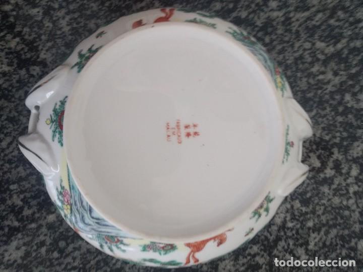 Antig&uuml;edades: Sopera con fuente MACAO con sello - Foto 7