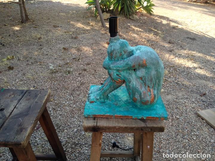 Antig&uuml;edades: Par de l&aacute;mparas Cer&aacute;mica - Foto 20