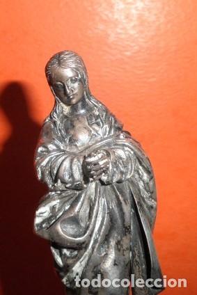 Antig&uuml;edades: VIRGEN INMACULADA EN PLATA - Foto 2
