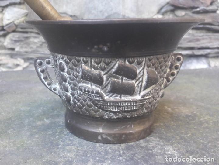 Antig&uuml;edades: Mortero Bronce - Foto 2