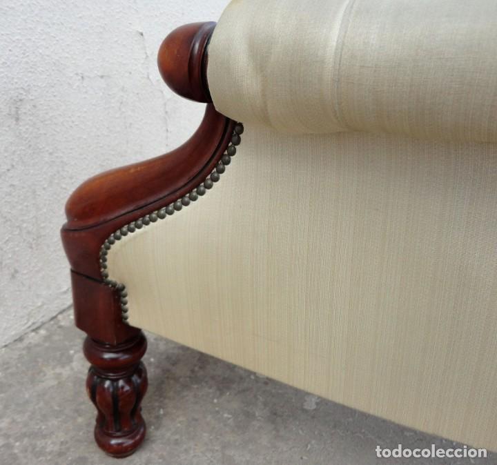 Antig&uuml;edades: Sillon en madera de caoba estilo ingles - Foto 10