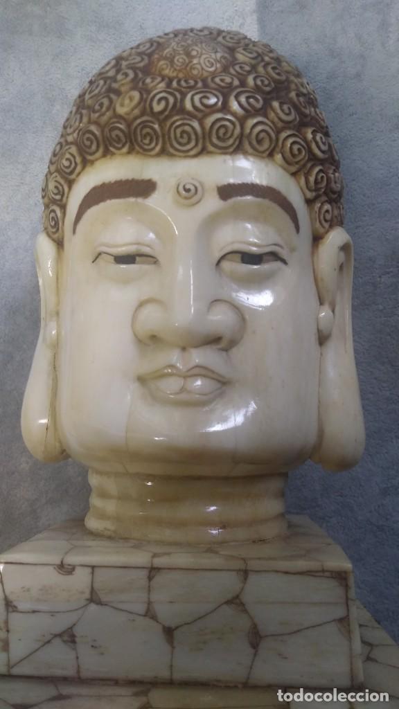 Antig&uuml;edades: FIGURA BUDA HUESO - Foto 2