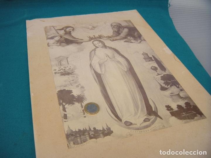 Antig&uuml;edades: FOTO DE VIRGEN S. XIX - Foto 5