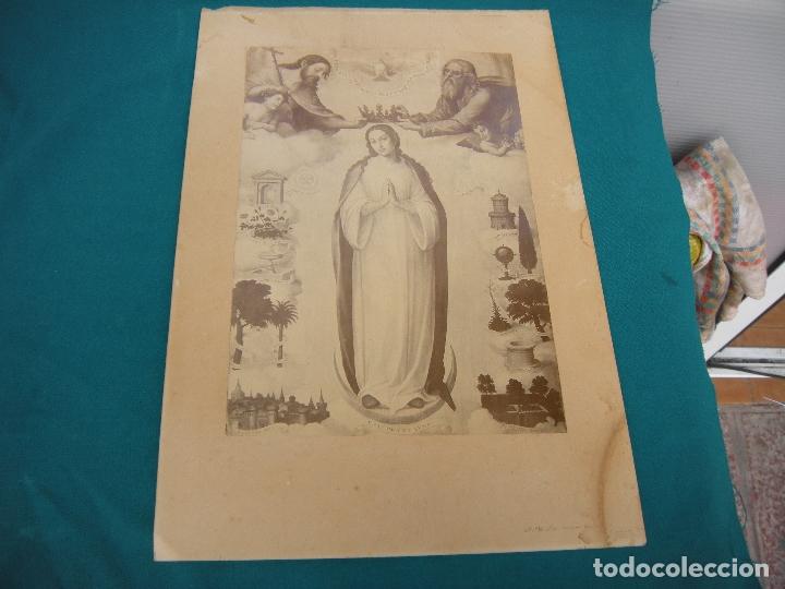 Antig&uuml;edades: FOTO DE VIRGEN S. XIX - Foto 1