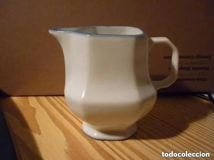 Antig&uuml;edades: JARRITA DE PORCELANA PARA LA LECHE - 9 CM. - Foto 1