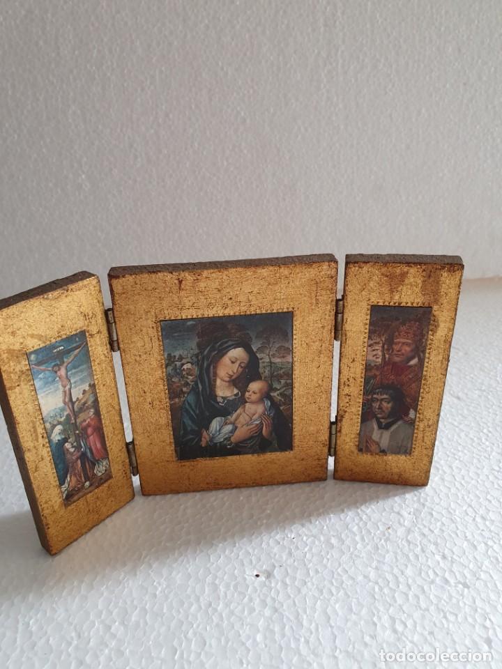 Antig&uuml;edades: PAREJA DE RETABLOS - Foto 5