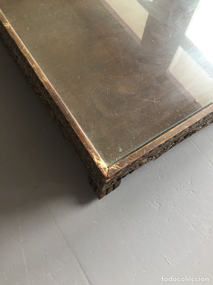 Antig&uuml;edades: Grande mesa de centro de madera tallada Asi&aacute;tica - Foto 6