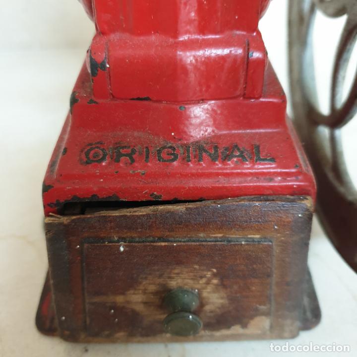 Antig&uuml;edades: MUY BONITO MOLINILLO DE CAFE COMPLETO,MARCA ORIGINAL - Foto 9