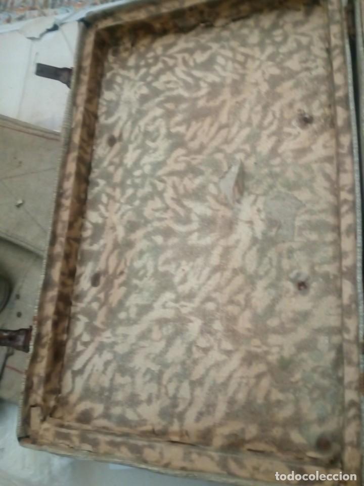 Antig&uuml;edades: MALETA ANTIGUA - Foto 6