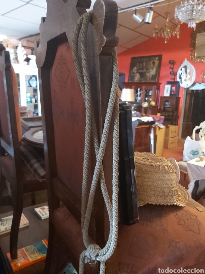 Antig&uuml;edades: Borlas para cortinas con cord&oacute;n beis. - Foto 3