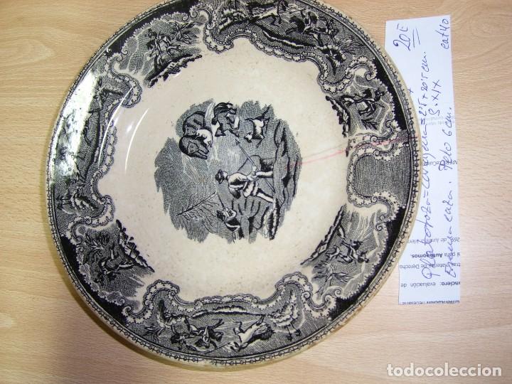 Antig&uuml;edades: Plato loza - Foto 1