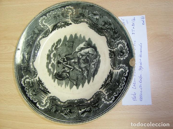 Antig&uuml;edades: Plato loza - Foto 1