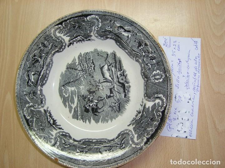 Antig&uuml;edades: Plato loza - Foto 1