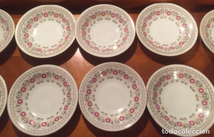 Antigüedades: Díez antiguos platos porcelana china 11 cm. - Foto 2 - 212648208
