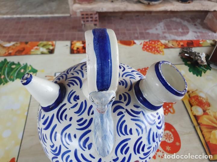 Antig&uuml;edades: antiguo botijo de cer&aacute;mica - Foto 2