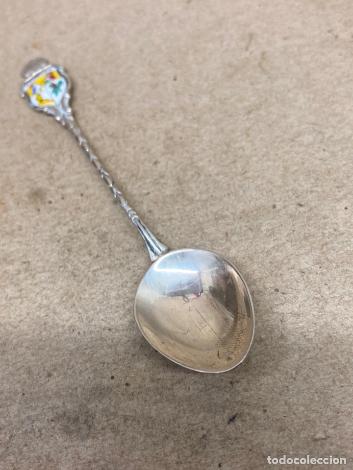 Antig&uuml;edades: Cuchara de plata Granada - Foto 1