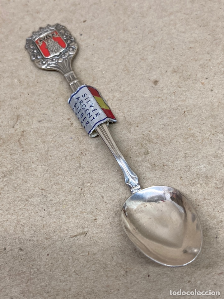 Antig&uuml;edades: Cuchara de plata &Aacute;vila - Foto 1