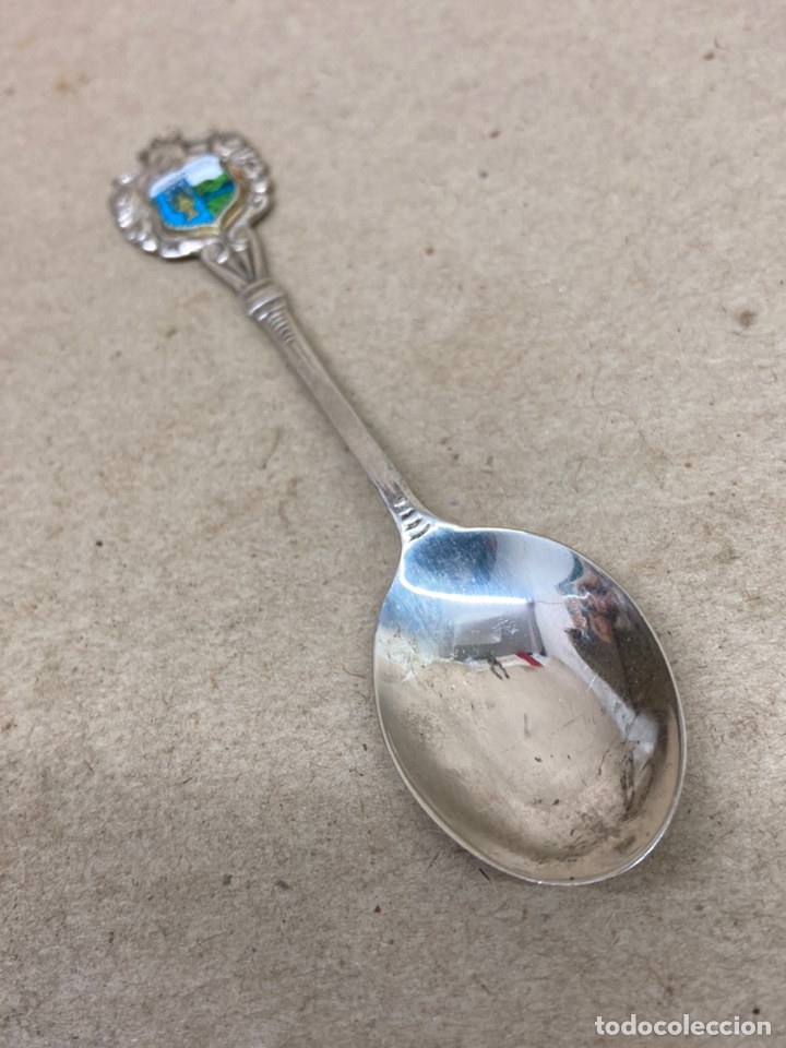 Antig&uuml;edades: Cuchara de plata Guadalupe - Foto 1