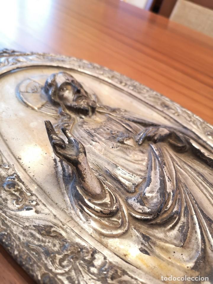 Antig&uuml;edades: Sagrado Coraz&oacute;n con benditera - Foto 3