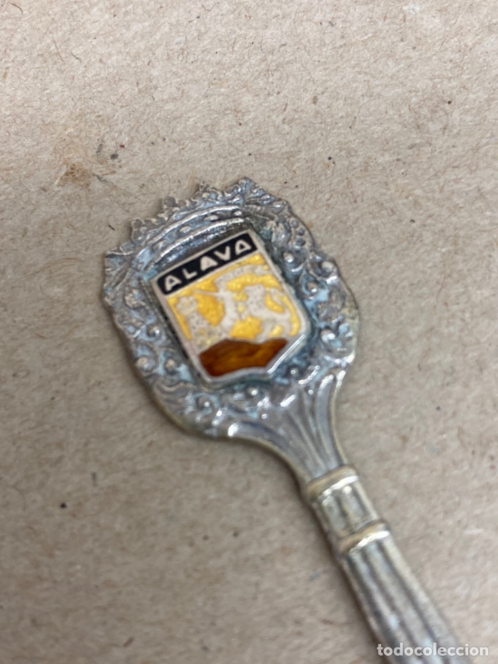 Antig&uuml;edades: Cuchara de plata &Aacute;lava - Foto 1