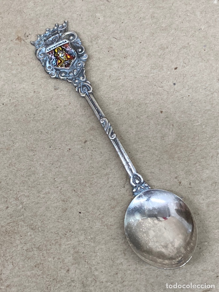 Antig&uuml;edades: Cuchara de plata Covadonga - Foto 2