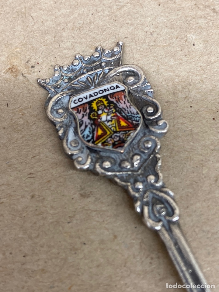 Antig&uuml;edades: Cuchara de plata Covadonga - Foto 1