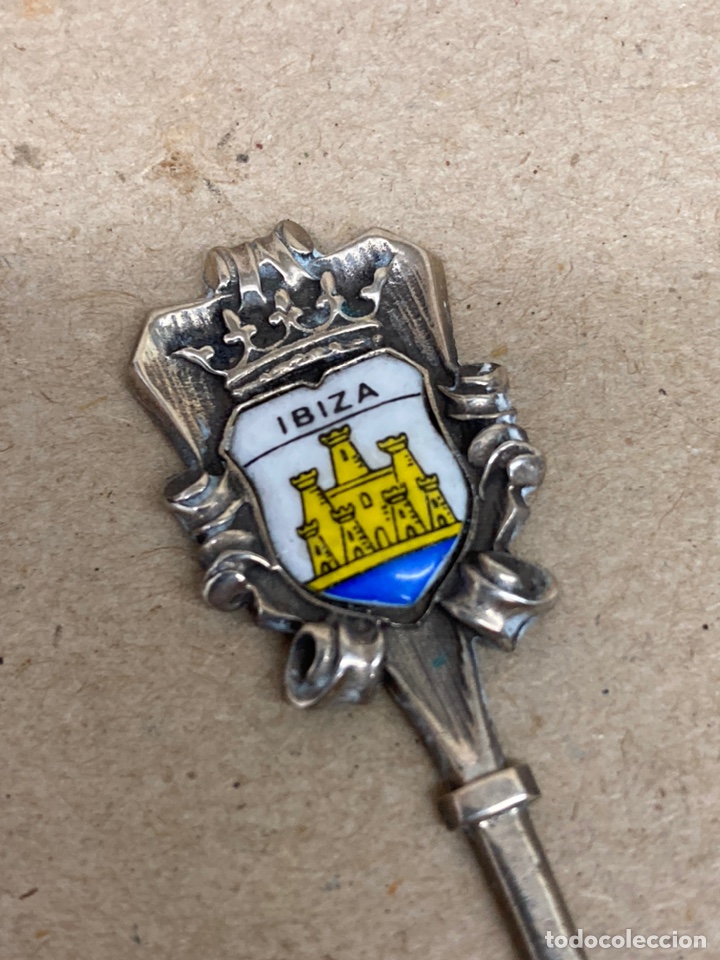 Antig&uuml;edades: Cuchara de plata Ibiza - Foto 2