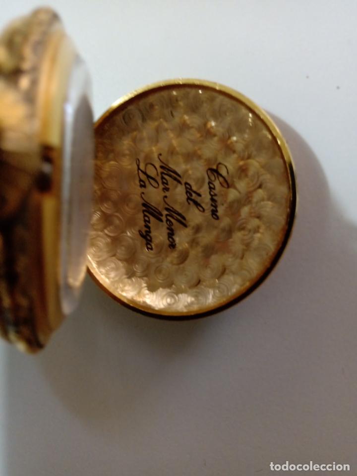 Antig&uuml;edades: RULETA CON FORMA RELOJ - Foto 4