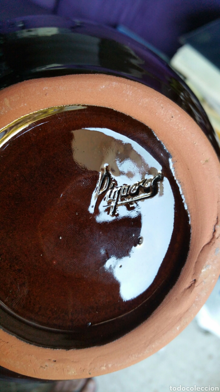 Antig&uuml;edades: Jarr&oacute;n de cer&aacute;mica, PIQUERES. - Foto 5