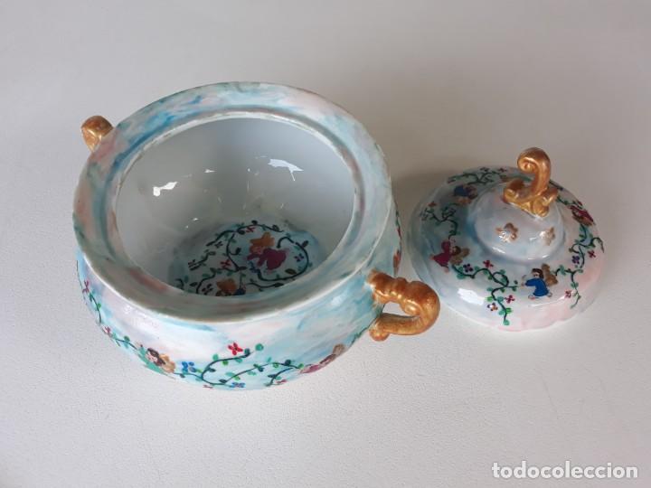 Antig&uuml;edades: PORCELANA PINTADA - Foto 2