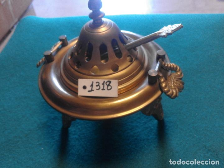 Antig&uuml;edades: ANTIGUO BRASERO DE BRONCE - Foto 1