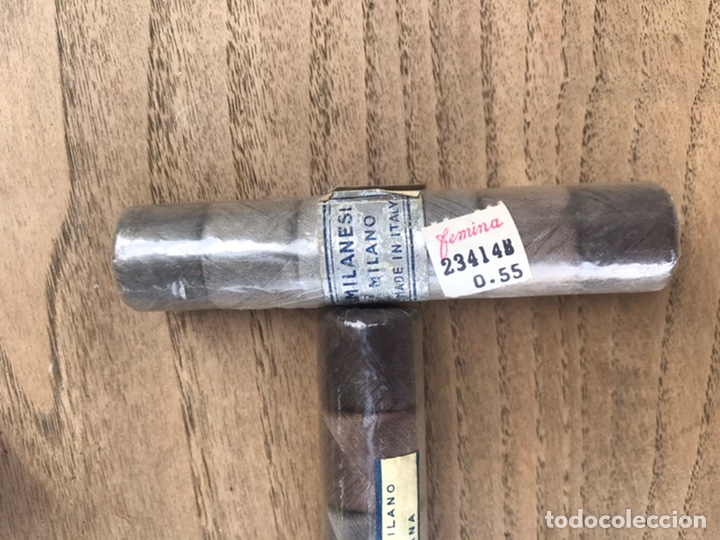 Antig&uuml;edades: Antiguos hilos cucirini milanesi algod&oacute;n - Foto 3