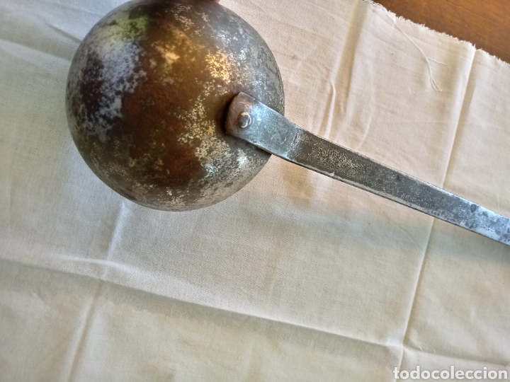 Antig&uuml;edades: Cazo de hierro forjado - Foto 4