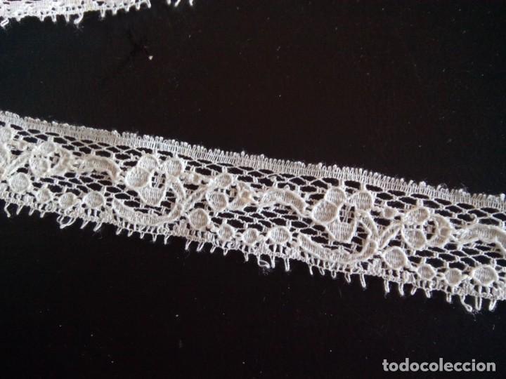 Antig&uuml;edades: *ENCAJE TUL. 15M. (Rf:P_144/c) - Foto 2