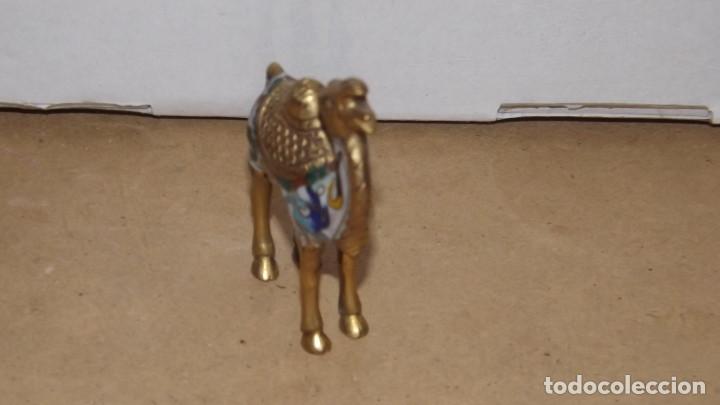 Antig&uuml;edades: CAMELLO CLOISONNE BRONCE ESMALTE - Foto 5