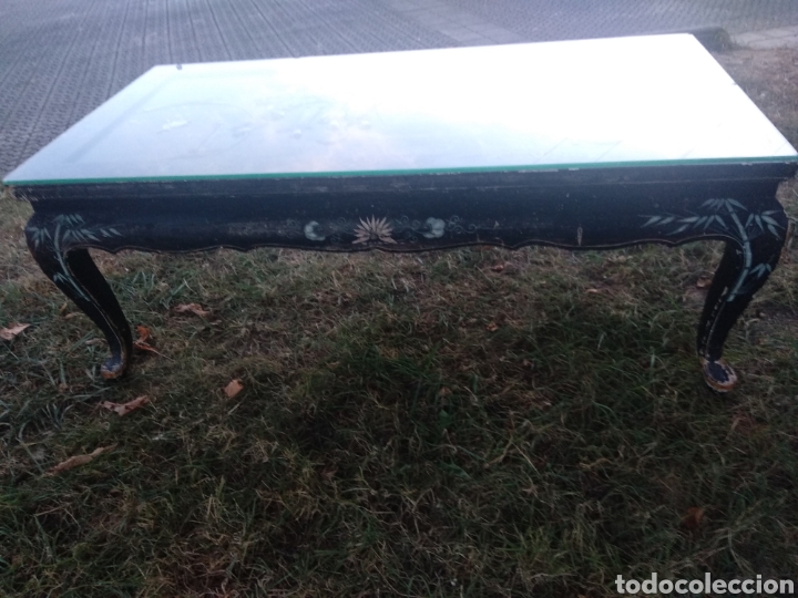 Antig&uuml;edades: Mesa oriental con incrustaciones de nacar - Foto 3